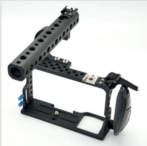 New Metal rabbit cage frame for Sony A6000 for Sony A6000 protective cat cage set