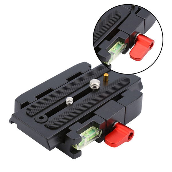 P200 Quick Release Plate Adapter Aluminum Alloy QR Plate for Tripod Manfrotto 501 500AH 701HDV 503HDV Q5