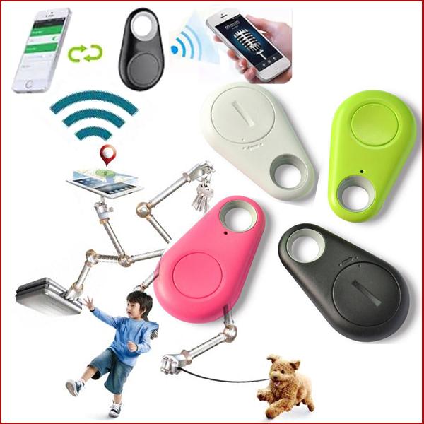 Mini Smart Finder Bluetooth Tracer Pet Child GPS Locator Tag Alarm Wallet Key Tracker for Anti-lost Selfie Shutter via DHL