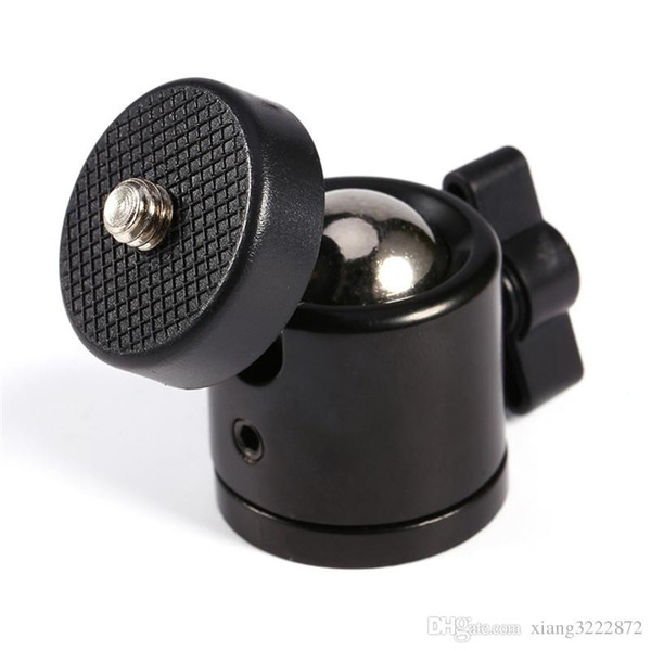 Black Color 360 Degree Mini Tripod Ball Head Ballhead 1/4