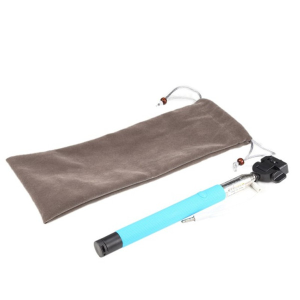 Protable Pouch Flannel Cloth Sleeve Selfie Stick Bag for Selfie Stick Monopod Drop Shipping