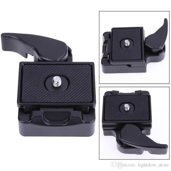 Lightdow Universal Quick Release Plate SLR DSLR Camera Lens Tripod Clamp Plate Adapter Tripod Monopods For Tripod Mount Screw