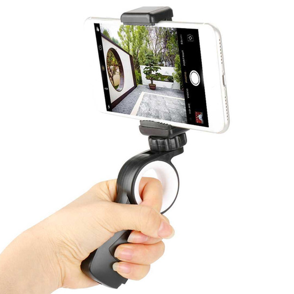 Ergonomic phone Holder Selfie Stick Hand Grip Stabilizer Handheld Mount Phone Handle Support Steadycam For iPhone LG HTC Huawei