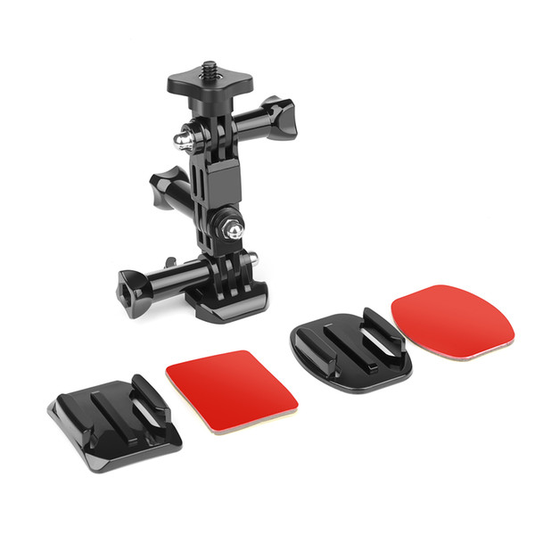 Action Camera Helmet Tripod Mounts for GoPro Hero 5 6 4 3 Xiaomi Yi 4K 2 SJCAM SJ4000 SJ5000 SJ7 h9 Go Pro Accessories Set