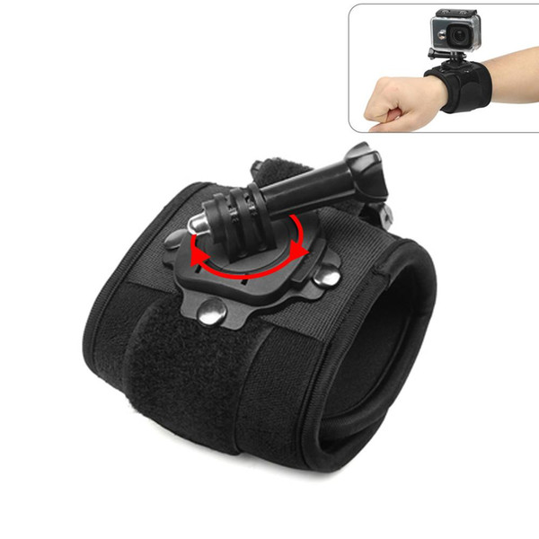 360 Degree Rotation Hand Wrist Strap for GoPro Hero 5 6 3 4 Session Xiaomi Yi 4K Lite SJ4000 H9 Arm Belt Go Pro Accessory