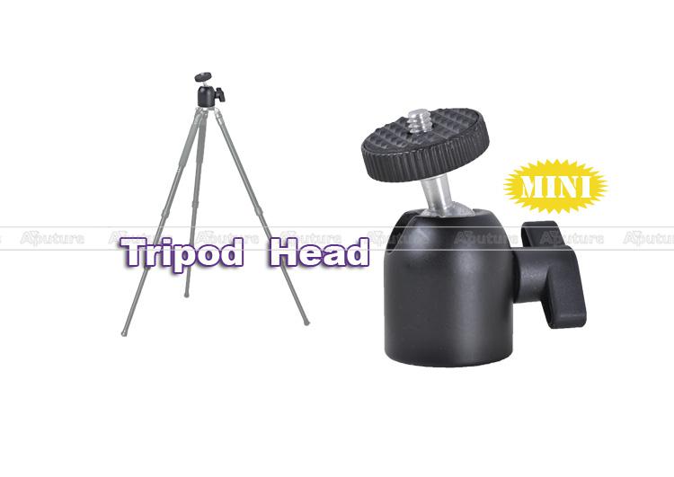 Mini Tripod Ballhead Ball Head w/ 1/4