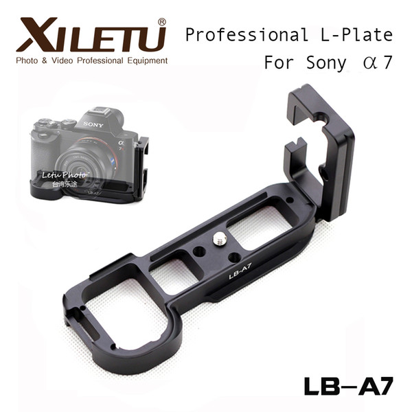 Xiletu LB-A7 Professional Quick Release Plate Ball Head QR Plate L Bracket For Camera Sony a7 A7R ARCA Standard Width 38mm