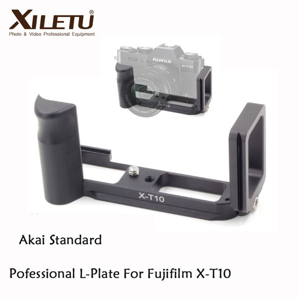 Xiletu LB-XT10 Professional Tripod Bracket Quick Mounting L Plate For Fuji Fujifilm X-T10 Arca Swiss Interface 38m