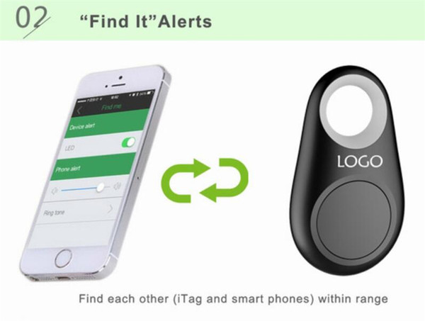 Hot sell Bluetooth Anti-Lost Alarm Tracer Camera Remote Shutter IT-06 iTag Anti-lost Alarm Self-timer bluetooth 4.0 for all Smartphone