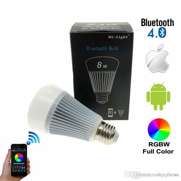 Mi Light Smart Bluetooth 4.0 LED Light RGB + Color temperature Control with Samrtphone Remote Romantic lamp Better than Yeelight