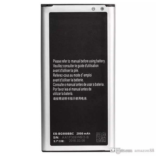 EB-BG900BBC Phone Battery AAAA 95% capacity For Samsung Galaxy S5 i9600 G900S G900F Battery Replacement Phone Battery