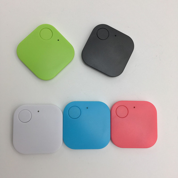 Square Shape Wireless Bluetooth Anti-lost Alarm GPS Tracker Itag Key Finder Voice Recording Anti Lost Selfie shutter for iphone 8 x s9 s8