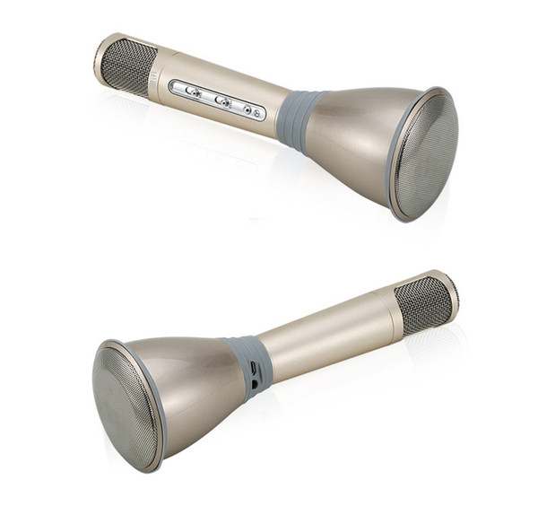 Bluetooth wireless microphone bring their own trumpet sound Aluminum alloy infinite microphone