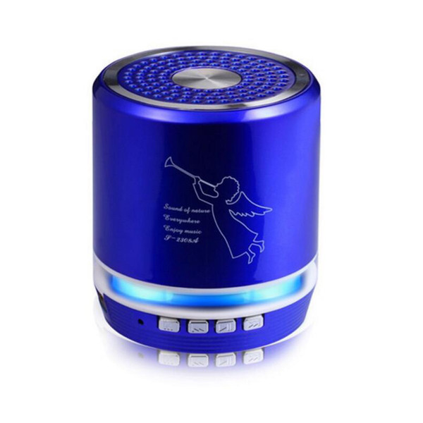 HoT Sale T-2308A Angel Pattern Mini Protable Bluetooth Wireless Speakers Support TF Card VS T-2020A Speaker Shower Waterproof