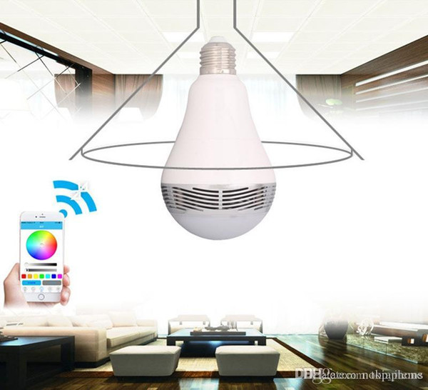 Lightme Intelligent E27 6W RGB LED Bulb Bluetooth Smart Lighting Lamp Colorful Dimmable Speaker Lights Bulb With Remote Control