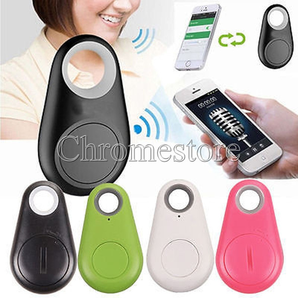 iTag Bluetooth Tracker Anti-Lost Alarm Tracer Smart Key Finder Locator Remote Control Shutter Child Pet Record Search for Smartphone OPP Bag