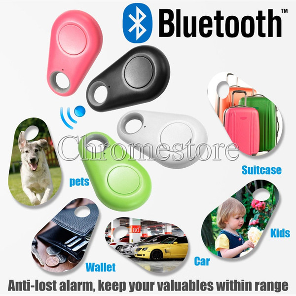 Mini Smart Bluetooth Tracer GPS Locator iTag Alarm Wallet Pet Dog Luggage Anti Lost Wireless Tracker Key Finder Self-portrait 5 Colors