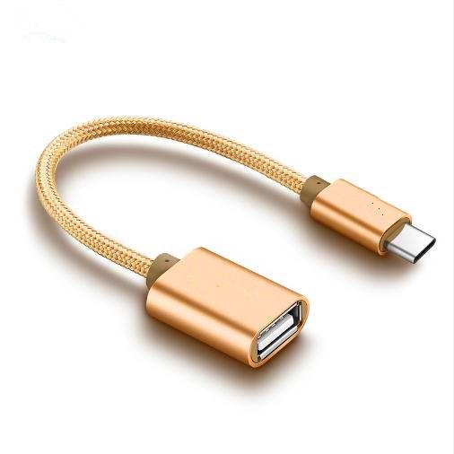 USB Type C to USB OTG Cable Adapter for Samsung S9 Xiaomi Nexus 5X 6P Macbook OTG Type-c Charger Data Cable USB C Cable For Smart Devices