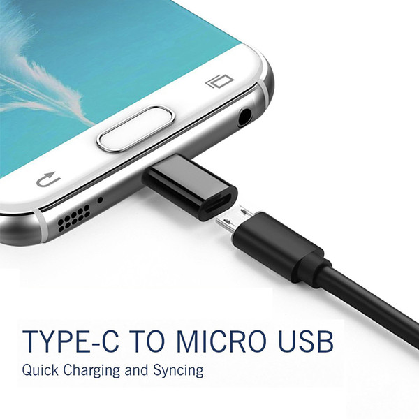 Micro USB to USB 2.0 Type-C USB Data Adapter connector For Note7 new MacBook Fast Sync Hot Selling