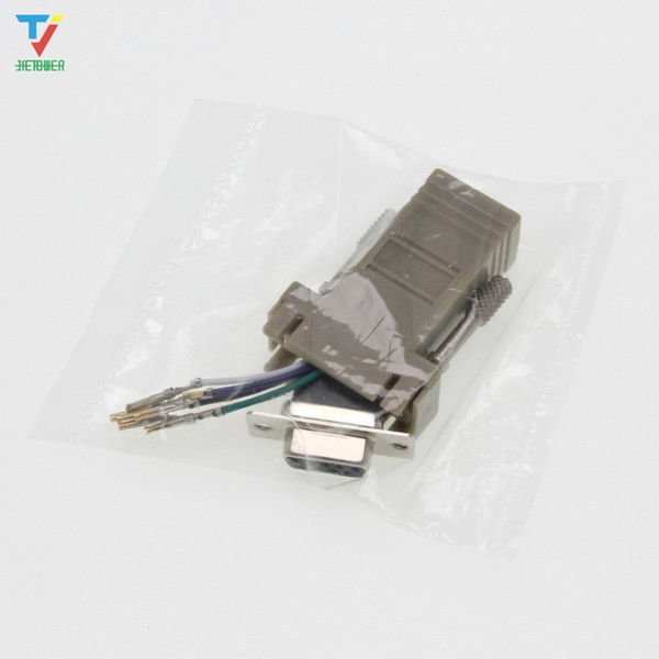 Wholesale-DB9 TO RJ12 Adapter Connects VGA to RJ12 female