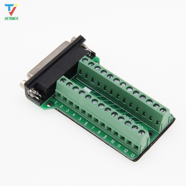 High-quality wholesale DB25-M2 Connect adapter 50pcs/lot