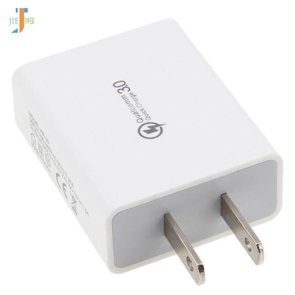 500pcs Quick Charge 3.0 Mobile Phone Charger Fast USB Charger US Plug Wall USB Charger Adapter for iPhone Samsung Xiaomi Huawei Tablet