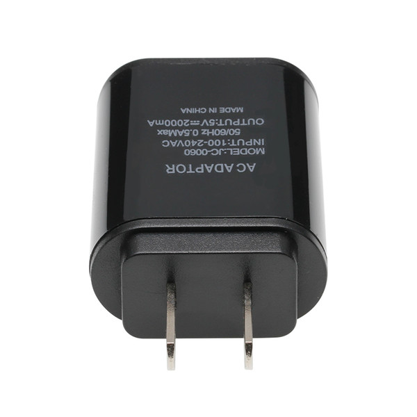 Top Quality 5V 2A US Plug USB Fast Charger Mobile Phone Wall Travel Power Adapter For iPhone 6 6s 7 Plus Samsung S7edge Xiaomi