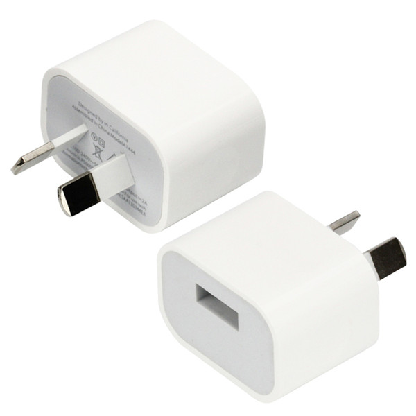 New Zealand 5V 2A Australia Plug USB AC Power Travel wall home charger For iPhone XS X 8Plus 8 7Plus 7 6SPlus 6s 6Plus 50pcs/lot