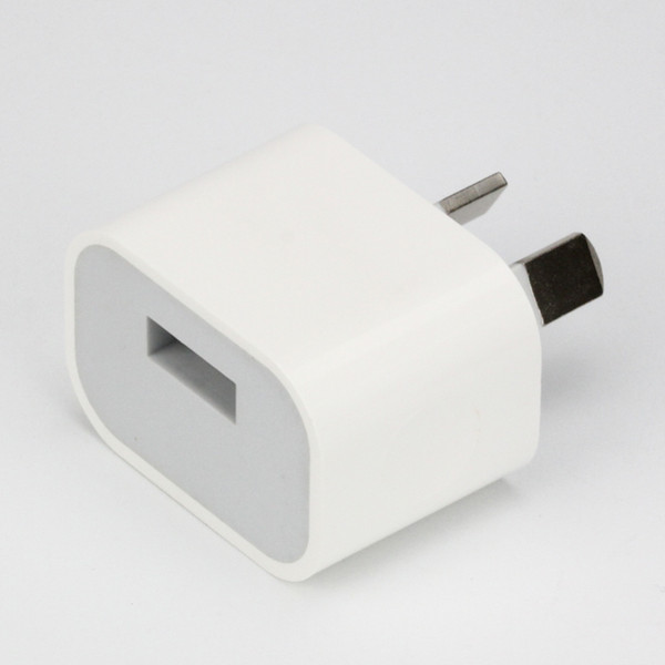 New Zealand 5V 2A Australia Plug USB AC Power Travel wall home charger For iPhone XS X 8Plus 8 7Plus 7 6SPlus 6s 6Plus 100pcs/lot