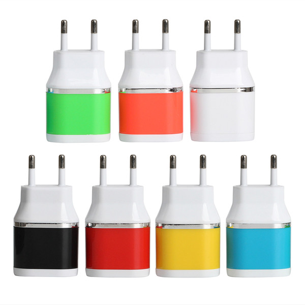 New big kettle style 2USB EU Plug Travel Charger mobile phone charger 5v 2.1A adapter IC smart phone travel for mobile phone 100pcs/lot