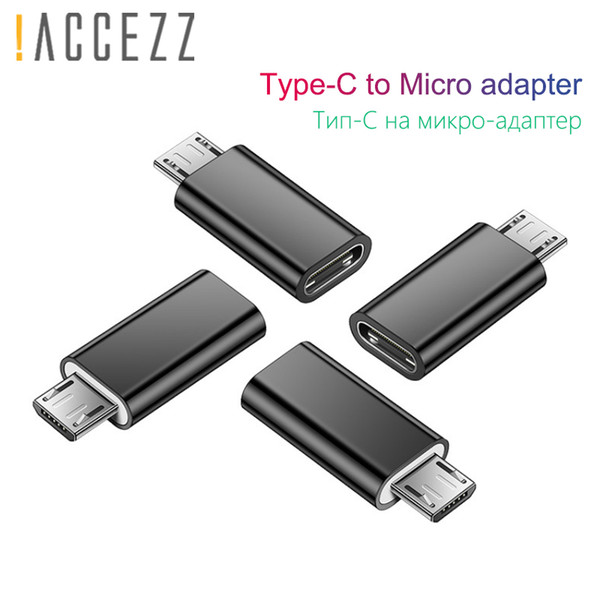 !ACCEZZ USB Micro USB Male Adapter To Type-C Female OTG Micro USB Android Converter For Xiaomi Redmi Samsung Galaxy S6 S7 Drop Shipping