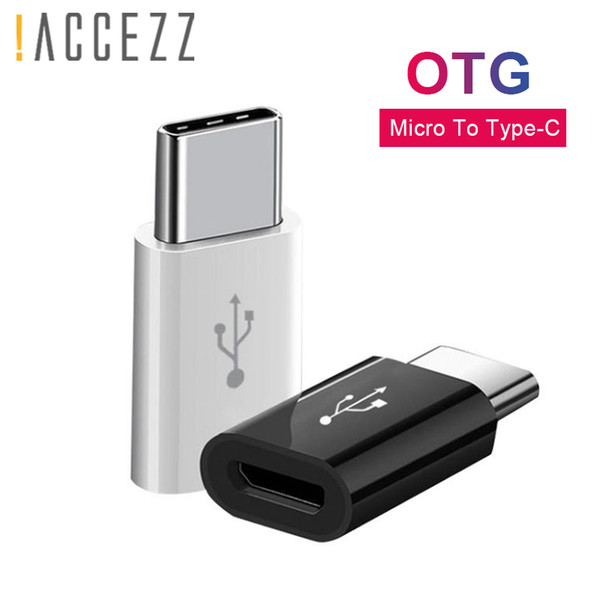 !ACCEZZ USB Type C To Micro USB Cable Adapter Converter For One Plus LG G6 Xiaomi Mi5 6 Samsung S8 S9 Charge Data