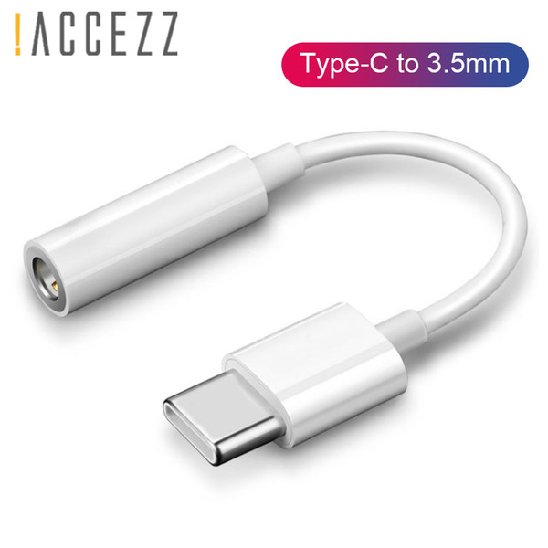 !ACCEZZ Type-C Audio Adapter For Huawei Mate 10 Pro Xiaomi6 Calling Listening USB Type C 3.5mm Earphone Jack Connector Aux Cable