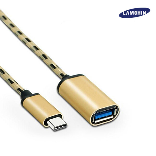 Cable Series 20cm Type-C Male to USB 3.0 Female Adapter OTG Data Cable For Macbook PS4 Xiaomi Android