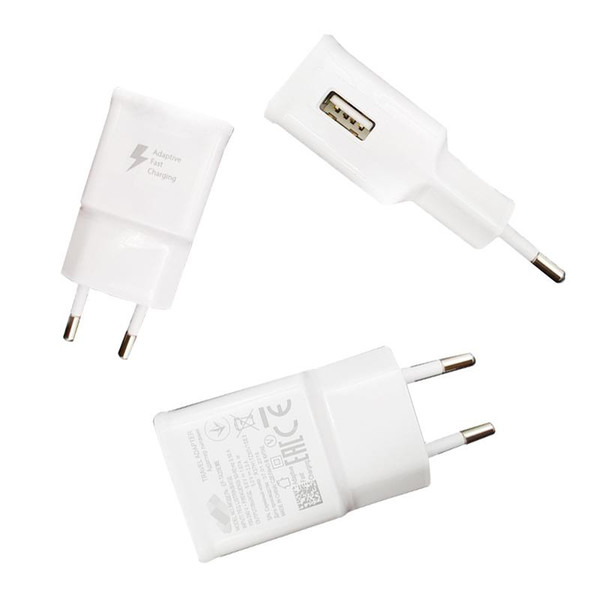 Hot 5V 2A USB Wall Fast Charger Turbo Adapter Charging 2A EU US Plug For Samsung Galaxy S7 Edge S8 Plus Fast Cable