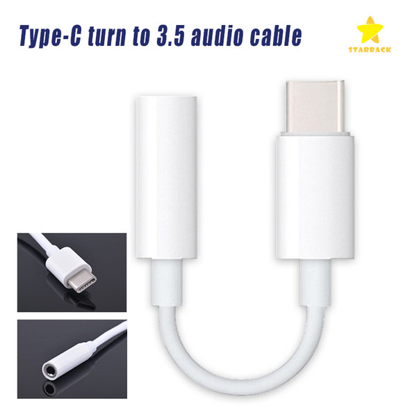 Type C Connector to 3.5mm Earphone Headphone Audio AUX Jack Adapter Cable for Samsung Type C