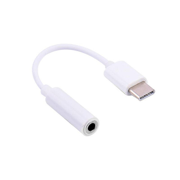 2019 New Hot Sale Type C Connector to 3.5mm Earphone Headphone Audio AUX Jack Adapter Cable for Smart phone