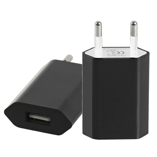 Mokingtop Universal Mobile Phone Charger European USB Power Adapter EU Plug Wall Travel Charger for iphone 6S for Samsung S7