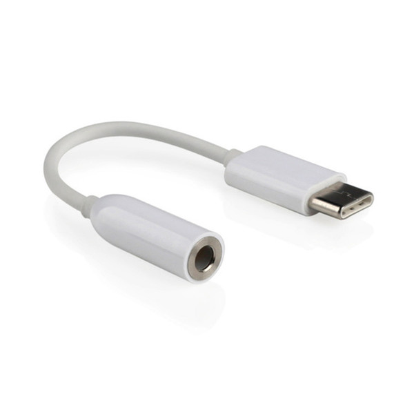 Type-C To 3.5mm Earphone Cable Adapter USB 3.1 Type C USB-C Male To 3.5 AUX Audio Female Jack For Xiaomi 6 Mi6 Letv 2 pro 2 max2