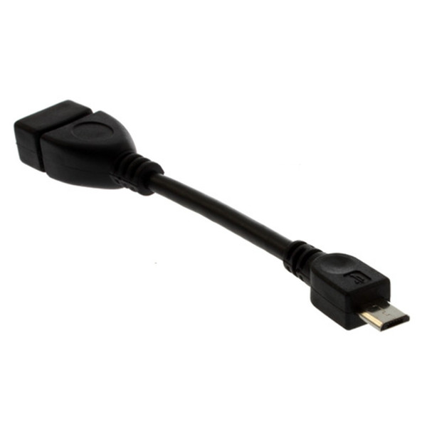 USB A Female to Micro USB 5 Pin Male Adapter Host OTG Data Charger Cable Adapter