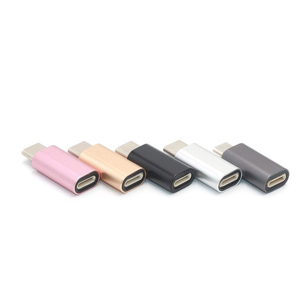 USB Adapter 8 pin L to type c charging Data for iPhone X 8 7 6 5s iPad Charger transmission 2 in 1 Cable type-c usb c adapter