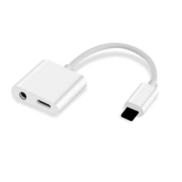 Charger cable auxiliary cable adapter 2 in 1 headphone music jack headphone charging and audio cable