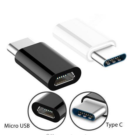 High quality pocket friendly size autocatalytic plating ABS micro USB 3.1 Type-C fast data sync transferring charger adapter