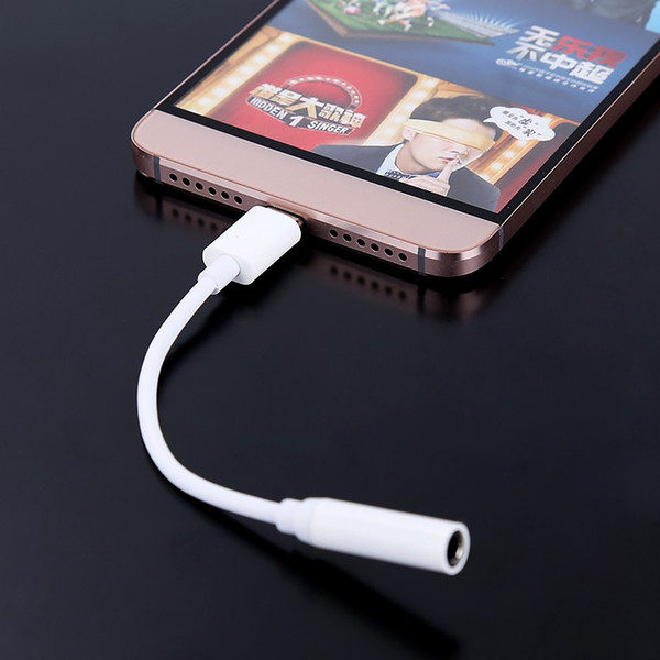 Headphone Converter Adapter AUX Connector Cable Type C to Female 3.5mm Jack For Samsung S8 S8plus