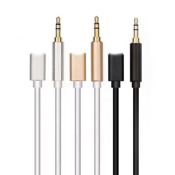 iPhone3.5mm Jack Audio Cable Car AUX For iPhone 7 8 X XR Adapter Audio Transfer Male to Male AUX Cable 1M Headphone