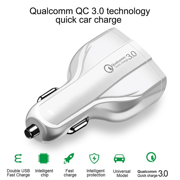 Car Quick Charger Charge QC 3.0 Charging USB C Power Delivery PD Port 3.5A For iPhone X 8 7 6 6s Plus For Samsung Galaxy S9 S8