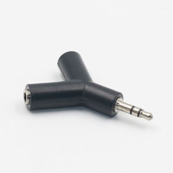 New U Y Type Jack 3.5mm To Dual 3.5mm AUX Cable Headphone Seprator Male To Female Stereo Audio Earphone Splitter Adapter