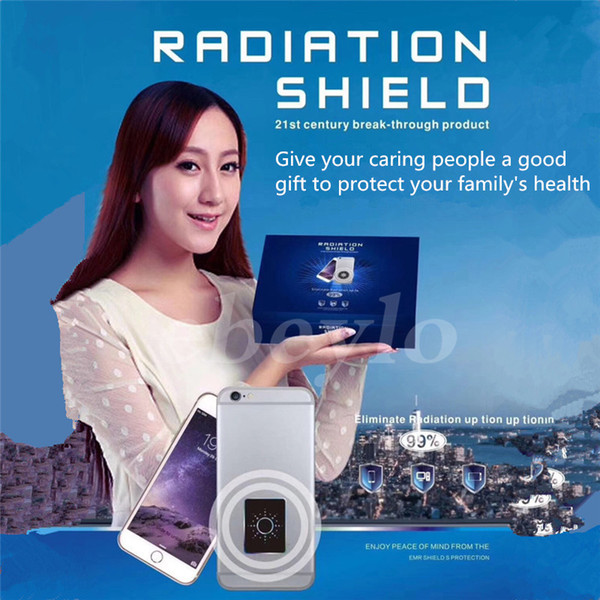2018 new design radiation shield Sticker protect your family health from the smart phone ipad and notbook PC computer Anti Radiation Gadgets