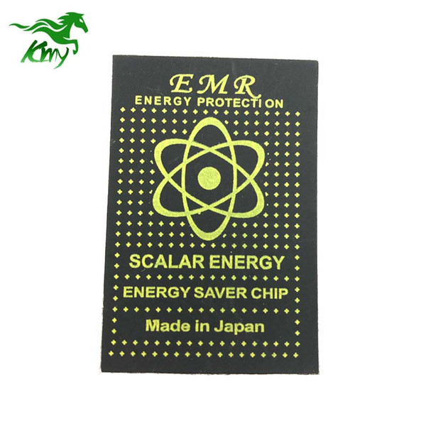 EMR Energy Protection Sticker for Mobile phone anti radiation Chip with Negative ions free shipping