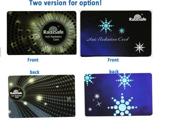 wholesale manufacturer Radisafe anti Radiation card EMF protection radiation shield card bio energy card 5pcslot fee shiping